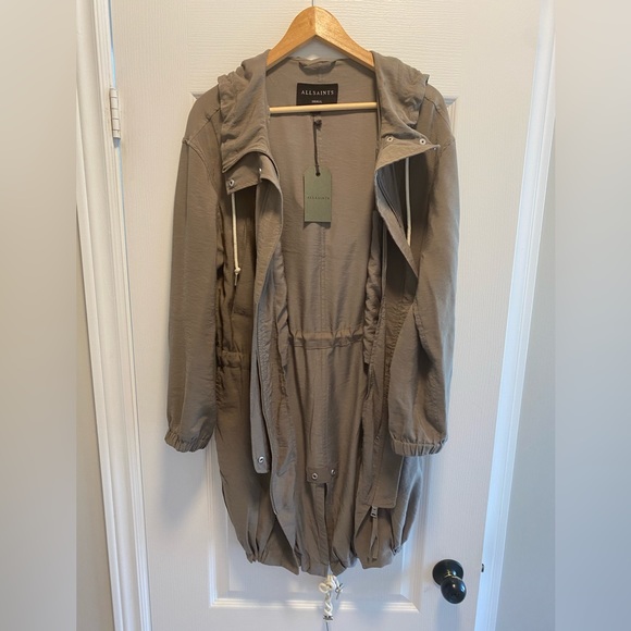 COPY -All SAINTS Calla Parka Small - Picture 5 of 8